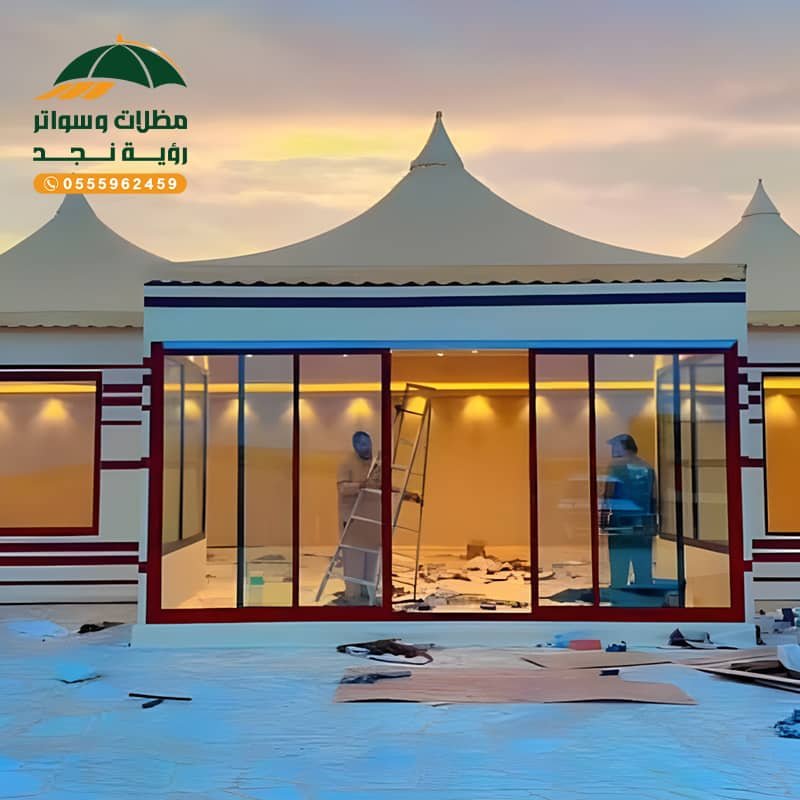 بيوت شعر وخيام ملكيه