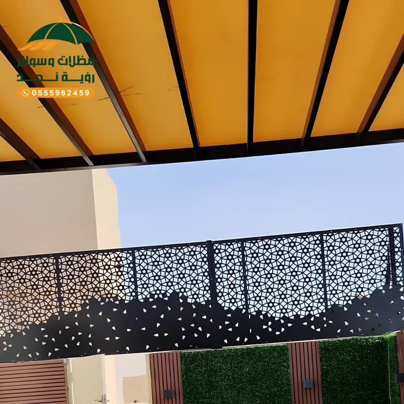 سواتر حديد قص ليزر مؤسسة رؤية نجد