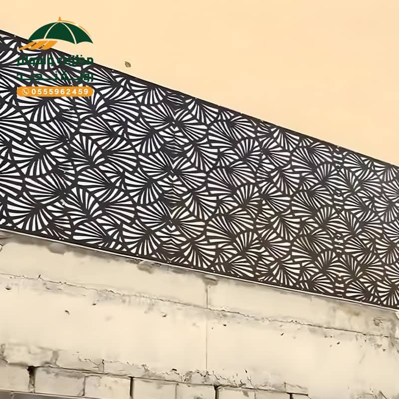 سواتر لكسان مع حديد قص ليزر